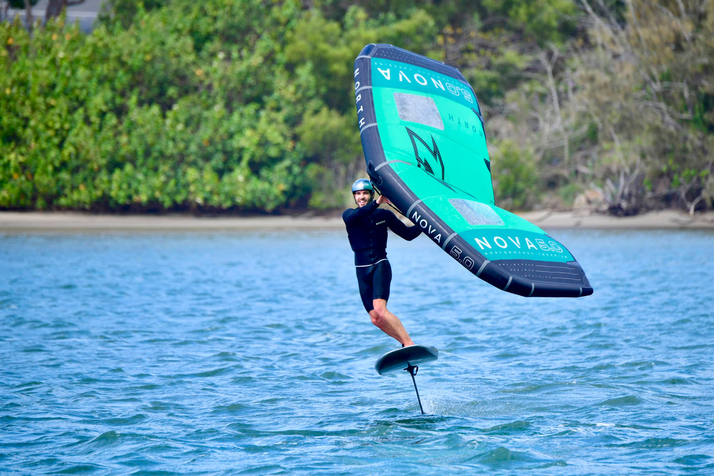 Wing foil lesson